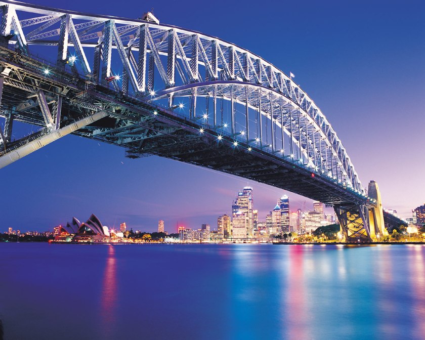 sydney_harbour_bridge_at_night_australia