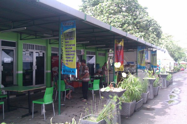 Area kantin - warung istiqlal