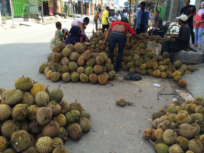 Of course, ravaging a mountain of durian is part of the plan