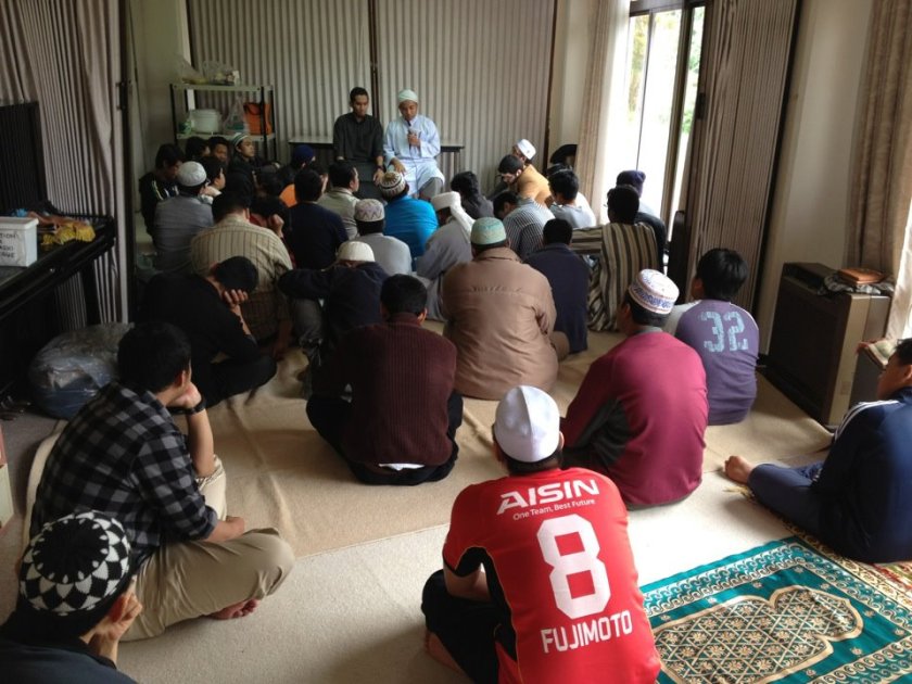 Tahun 2012, Pre-Masjid. Acara: Muslim Gathering Di International House